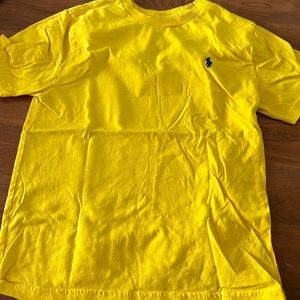 Polo Ralph Lauren yellow tee boys M size 10-12